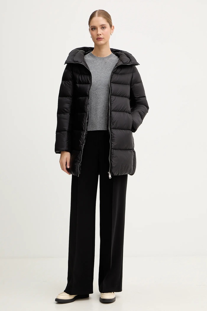 Páperová bunda Hetrego HANNA 8P602 čierna AW25