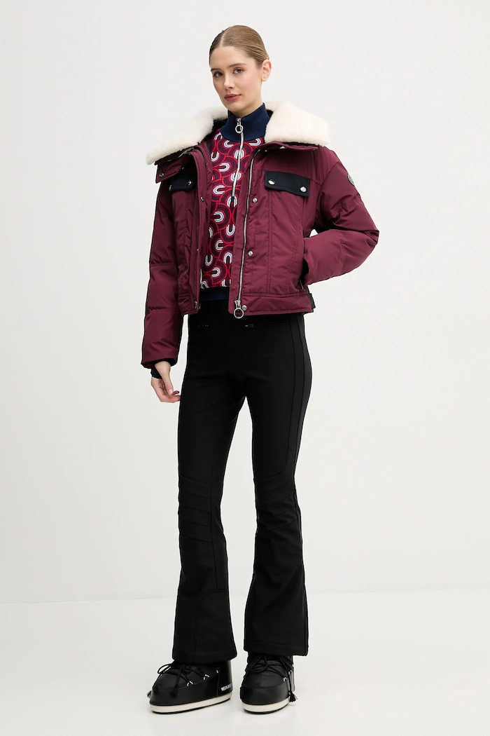 Μπουφάν για σκι Fusalp Lakki I1001 μπορντό AW25