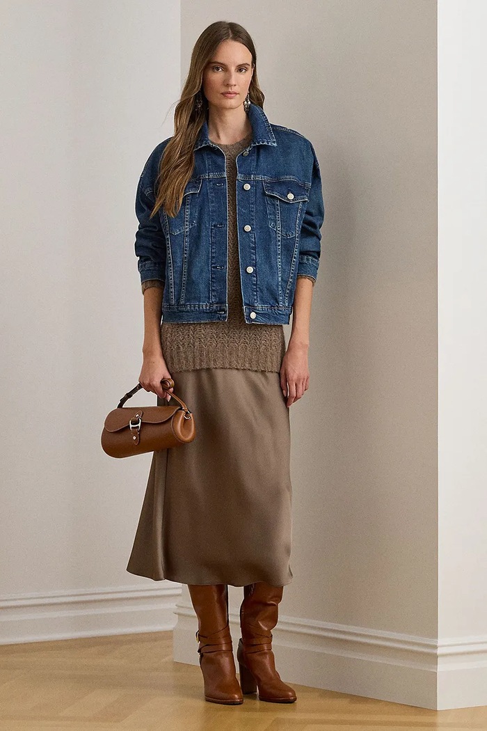 Îmbrăcăminte Lauren Ralph Lauren geacă 200979972 albastru