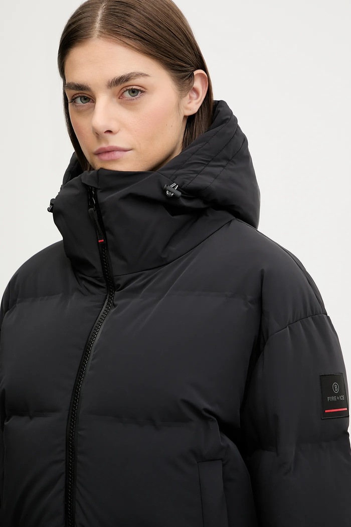 Páperová lyžiarska bunda BOGNER Fire+Ice NEILA čierna 34679137