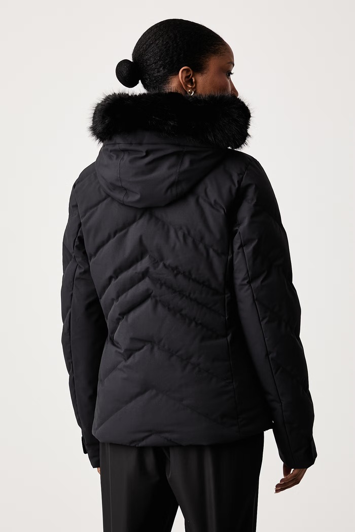 Odzież Rossignol Kurtka narciarska damska STACI INSULATED RLOWJ02 czarny