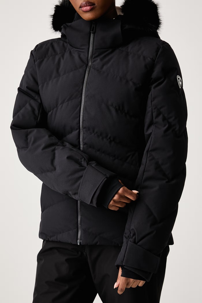 Kurtka narciarska damska STACI INSULATED Rossignol RLOWJ02 czarny