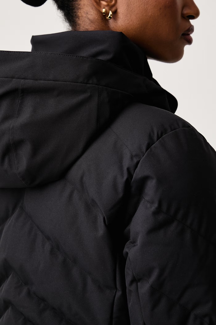 Kurtka narciarska damska STACI INSULATED Rossignol czarny RLOWJ02