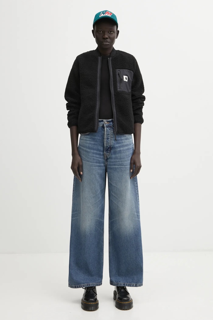 Carhartt WIP kurtka W' Janet Liner I035697.00EXX czarny