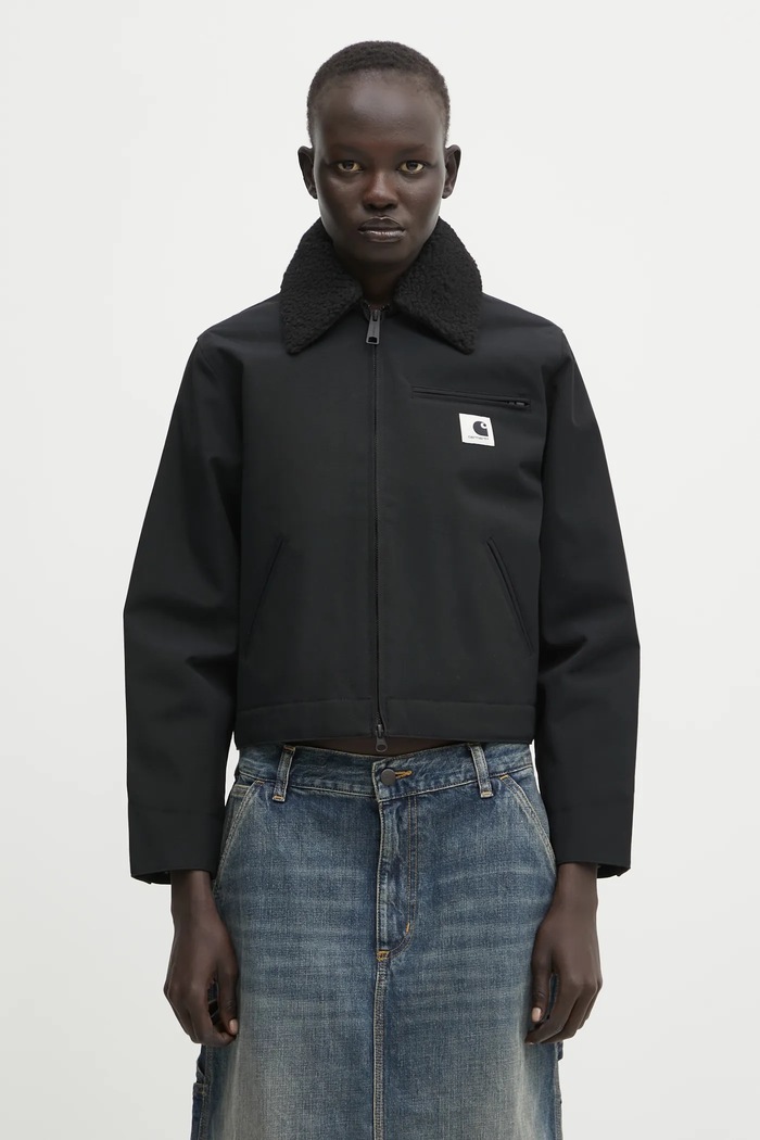 Куртка Carhartt WIP W' Newkirk Jacket без капюшона чёрный I035699.3AKXX