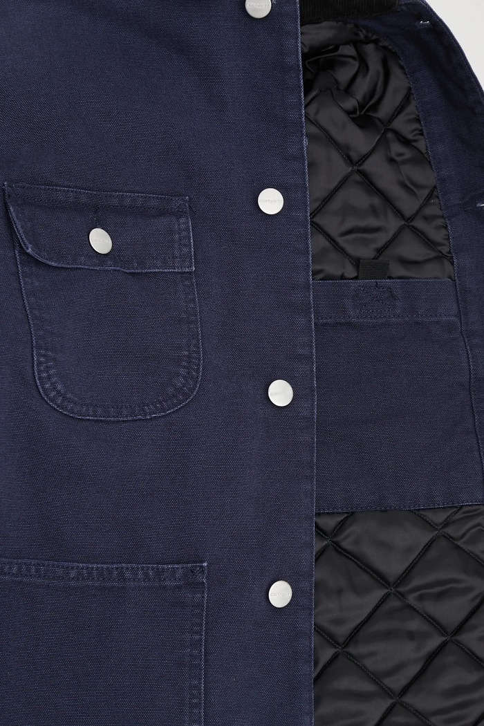 Хлопковая куртка Carhartt WIP W'''''''' OG Michigan Coat I035671.0DI4O тёмно-синий