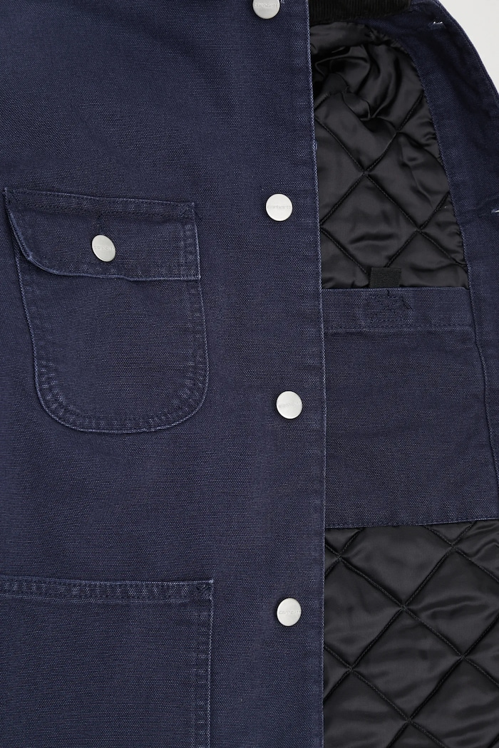 Хлопковая куртка Carhartt WIP W'''''''' OG Michigan Coat I035671.0DI4O тёмно-синий
