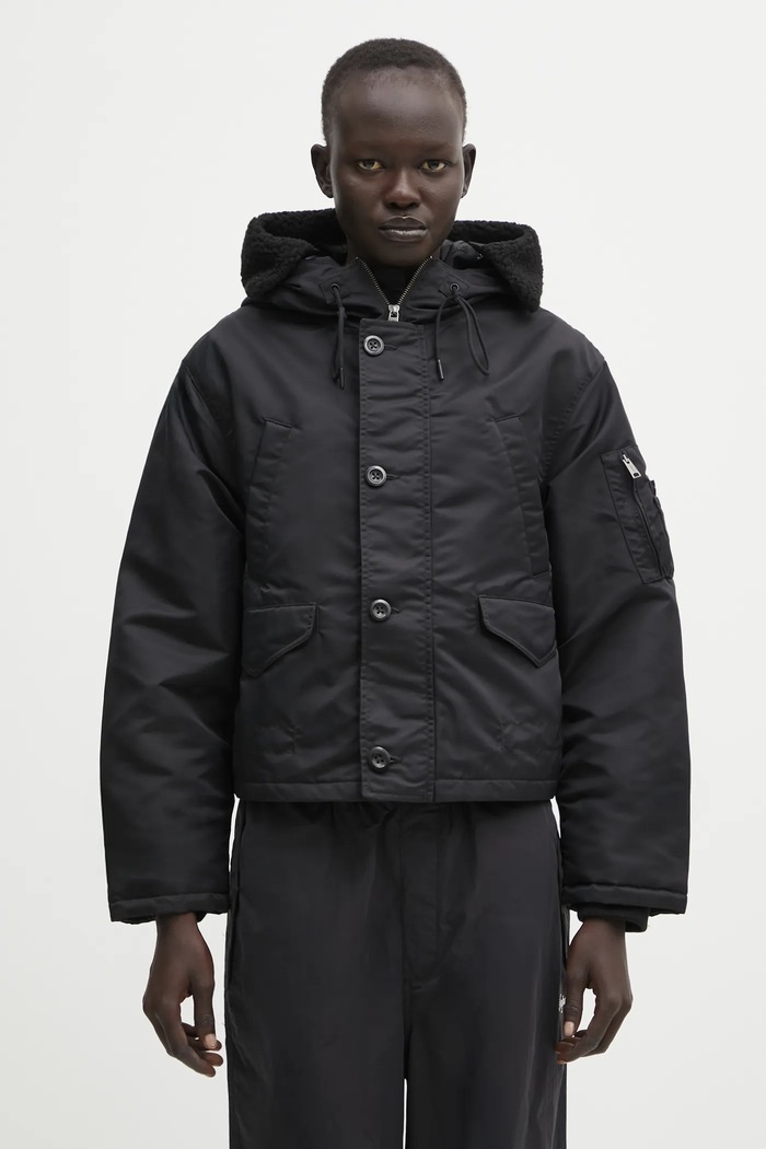 Carhartt WIP jacket W' Oltera Jacket with black I035318.89XX