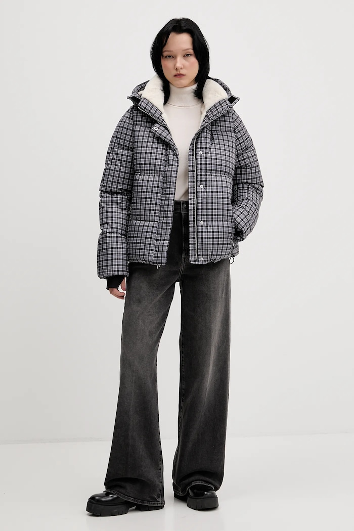 Hollister Co. kurtka KI344.5066.910 szary AW25