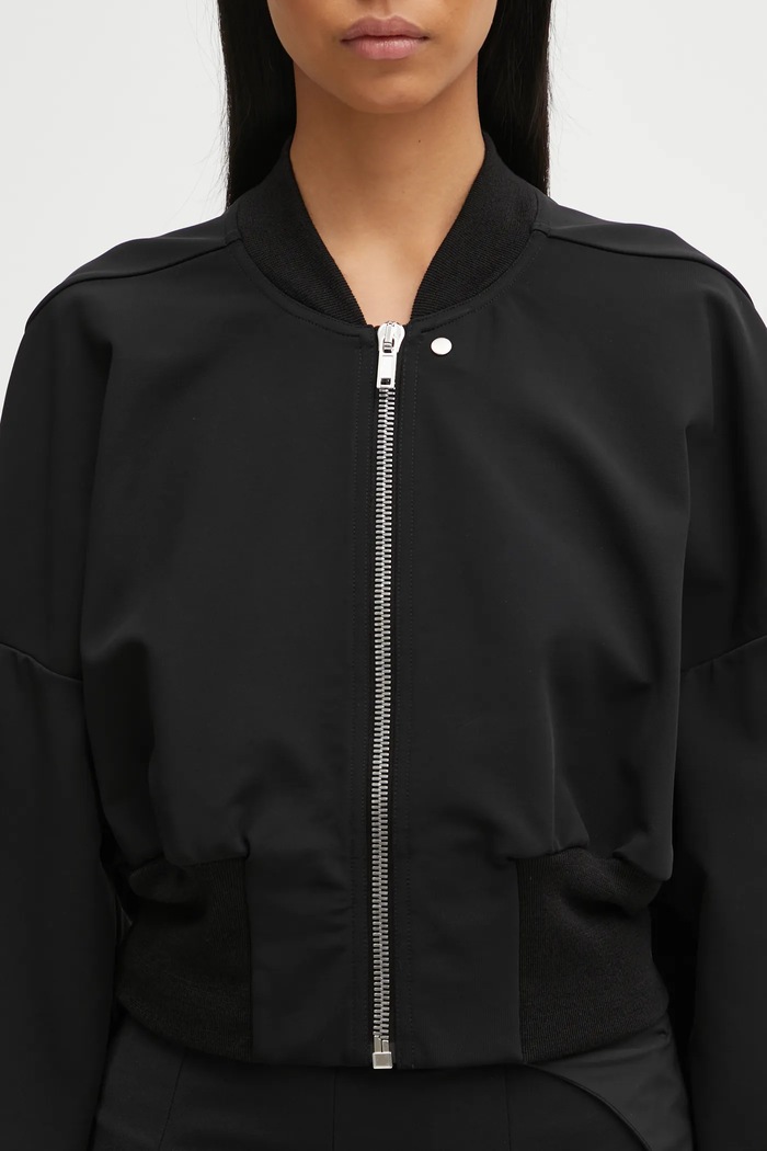 Jakna Rick Owens Lilies Flight crna LI02E3708.JCVS