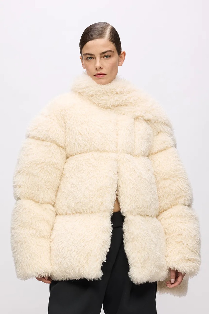 Karl Lagerfeld jakna Karl Lagerfeld Studio S kapuco bež A4W15065