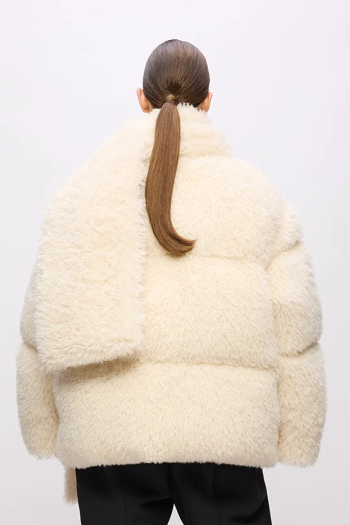 Karl Lagerfeld jakna Karl Lagerfeld Studio A4W15065 bež AW25