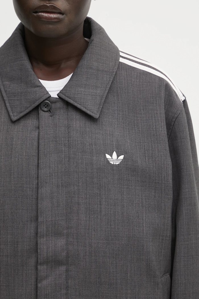 Куртка с добавлением шерсти adidas Originals Wb Wool Blouson серый KB2315