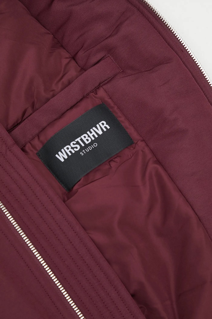 WRSTBHVR kurtka bomber Arven U5025TD.3220 fioletowy