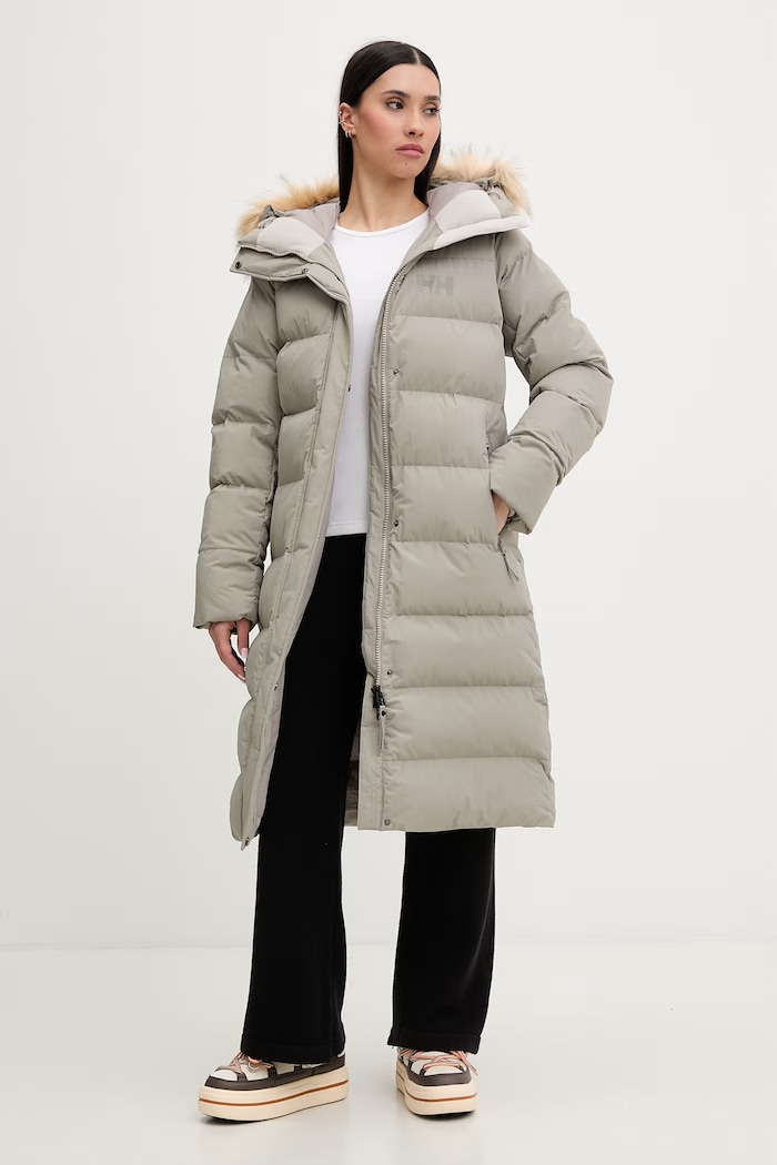 Helly Hansen γυναικείο μπουφάν W ARIA LONG PARKA 54512. μπεζ AW25