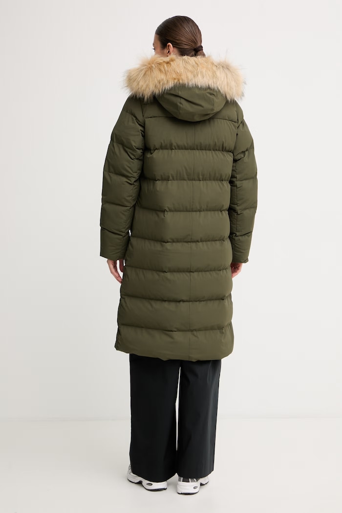 Oblečenie Helly Hansen dámska bunda W ARIA LONG PARKA 54512. zelená
