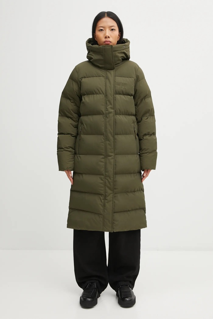 Helly Hansen W ARIA LONG PARKA дамско яке зелен 54512.