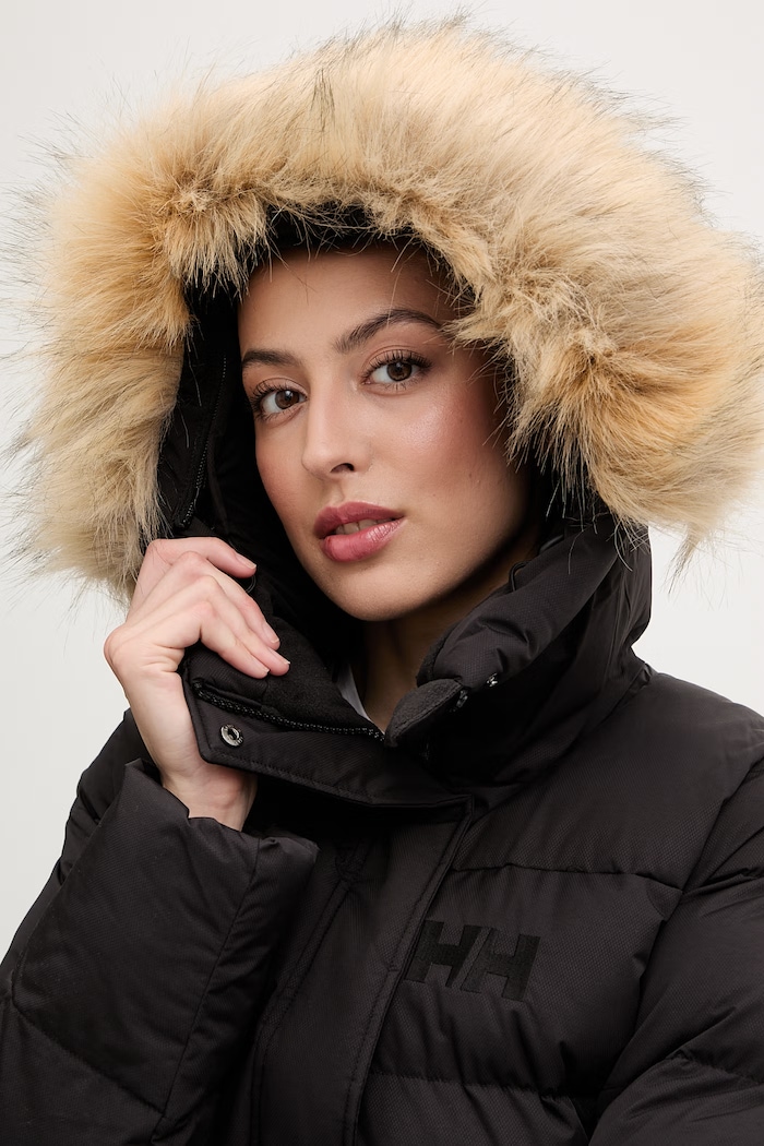 Helly Hansen μπουφάν γυναικείο W ARIA LONG PARKA μαύρο 54512.