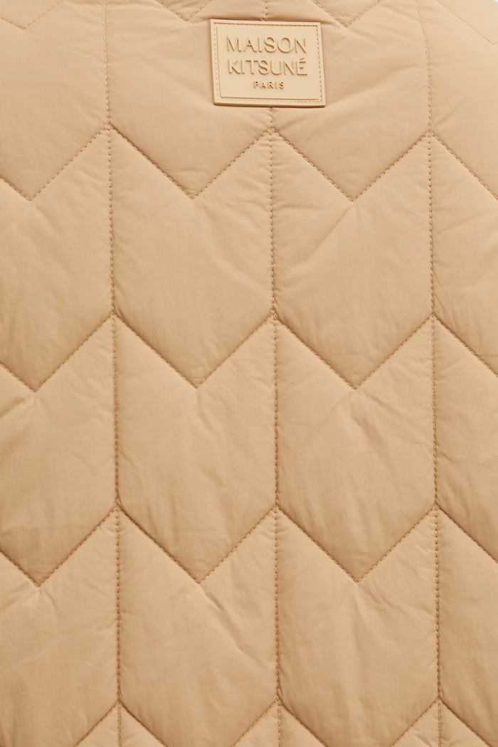Куртка Maison Kitsuné Quilted Maison Kitsuné коричневый PW02126WW9067