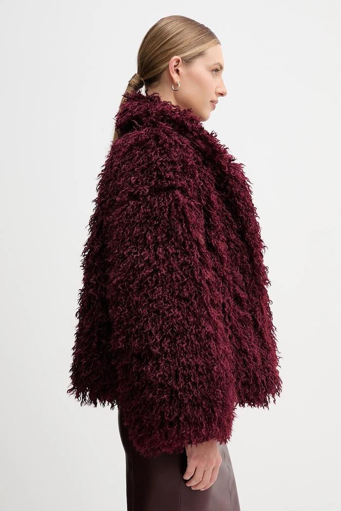 Sandro Ferrone cappotto granata S31YBFPONGO