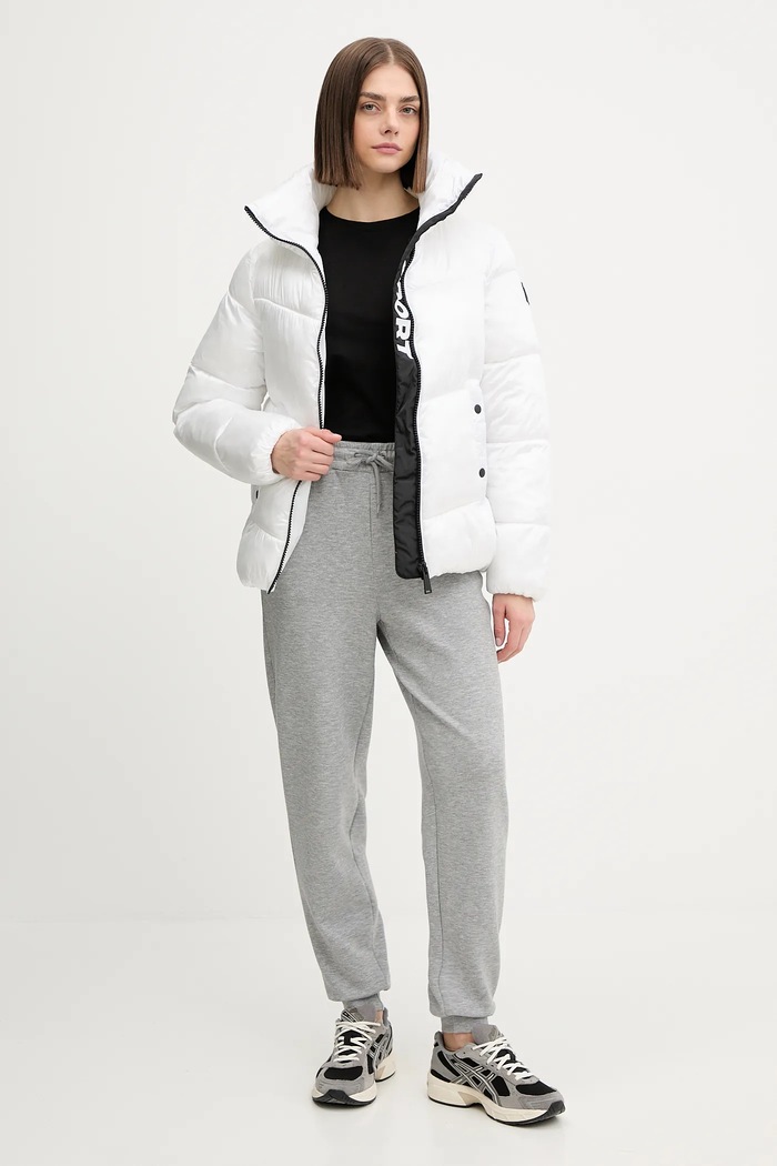 Dkny kurtka OTW - PUFFERS DP5J9623 biały AW25