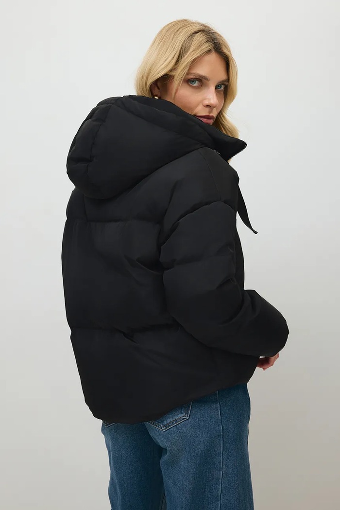 BIZUU Kurtka puchowa damska YOKO YOKO.CZARNY czarny AW25