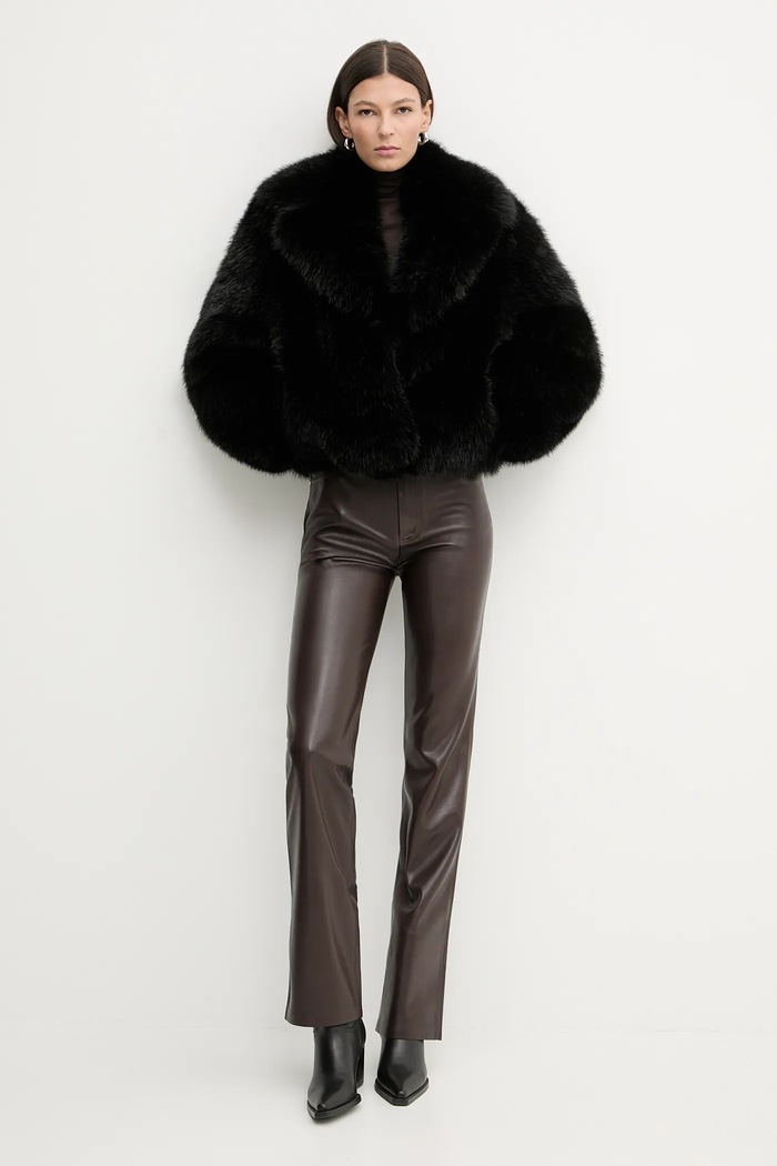 Stand Studio Płaszcz Samara 61701.9431 czarny AW25