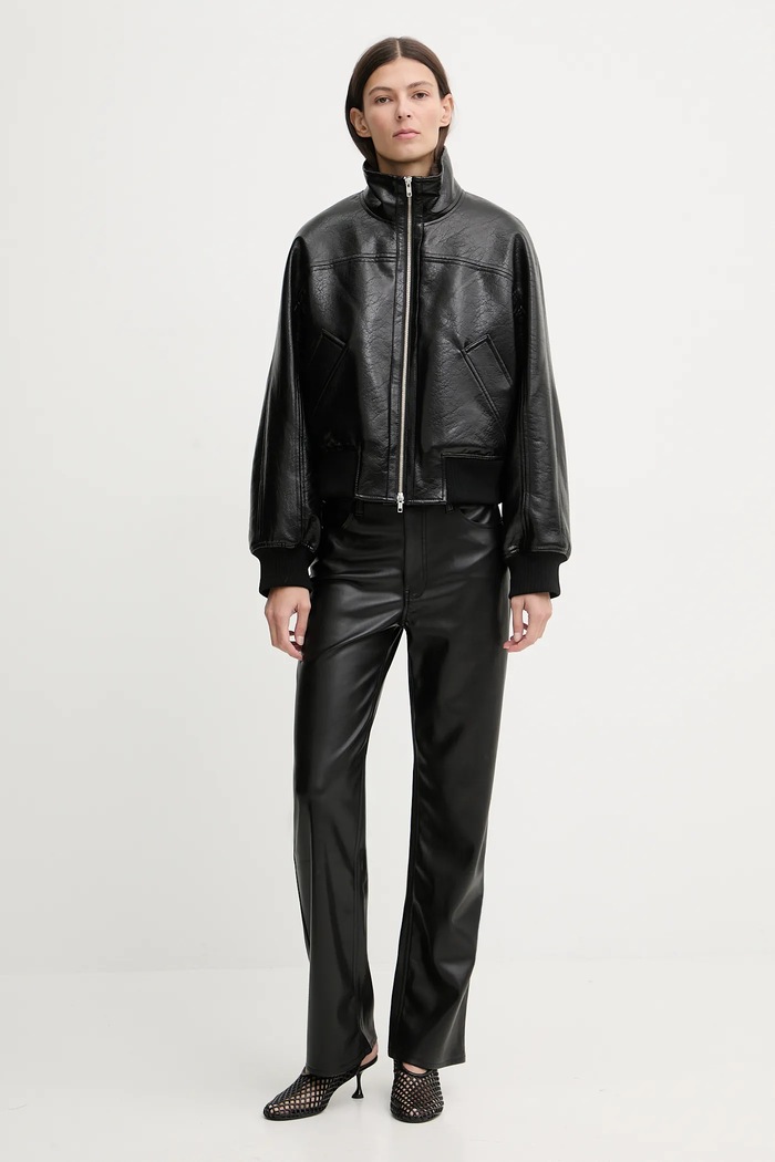Jakna Stand Studio Coda 66635.9435 črna AW25
