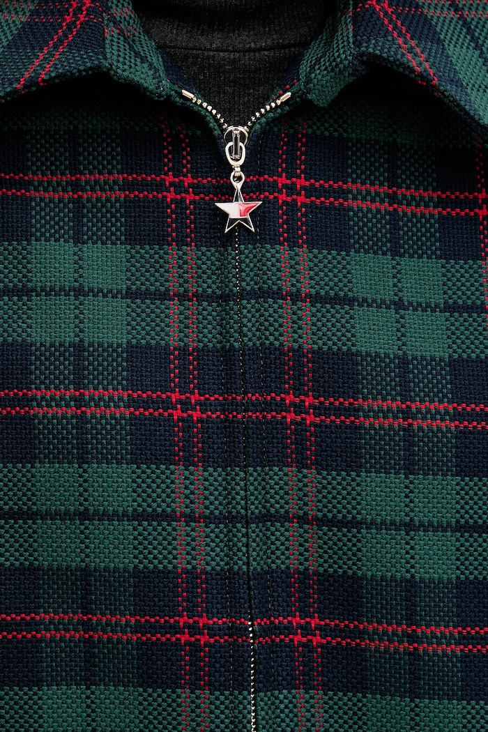 Tommy Jeans geacă DN0DN00097 verde
