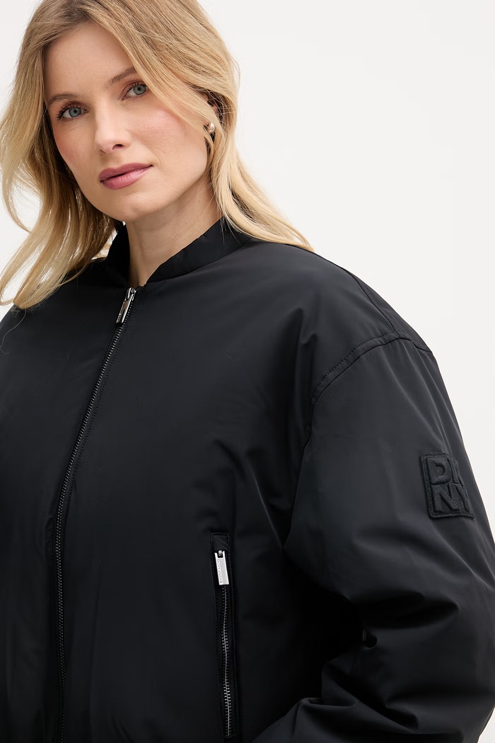 DKNY giacca bomber da donna MATTE nero DJ5J6176