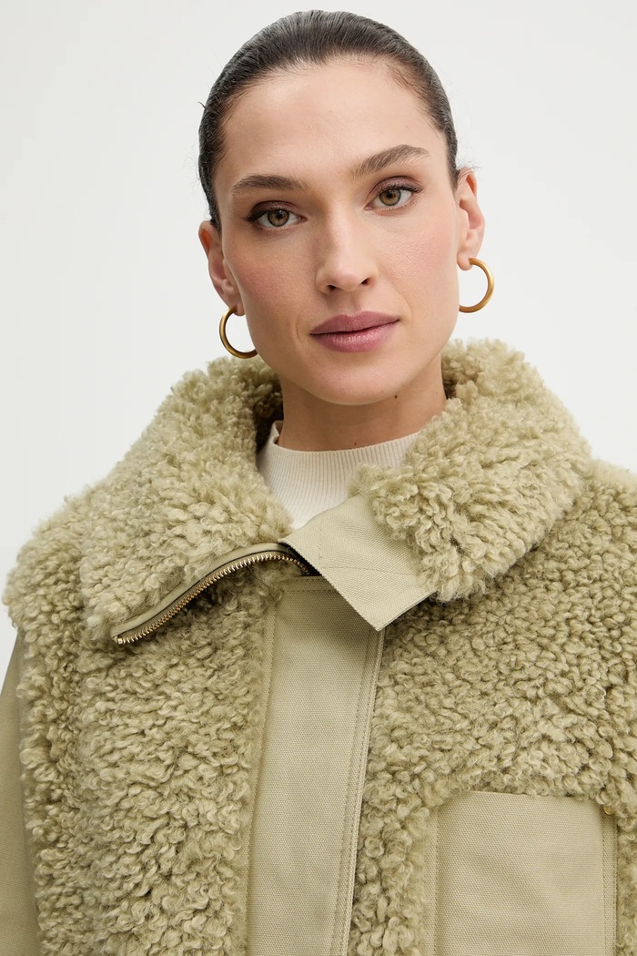 Jakna Marc O'Polo zelena 5000006625