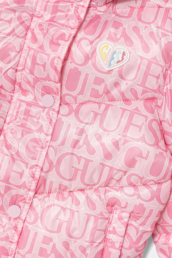 DÍVKA Guess Dětská bunda Guess K5YL02.WEGY0.9BYA růžová