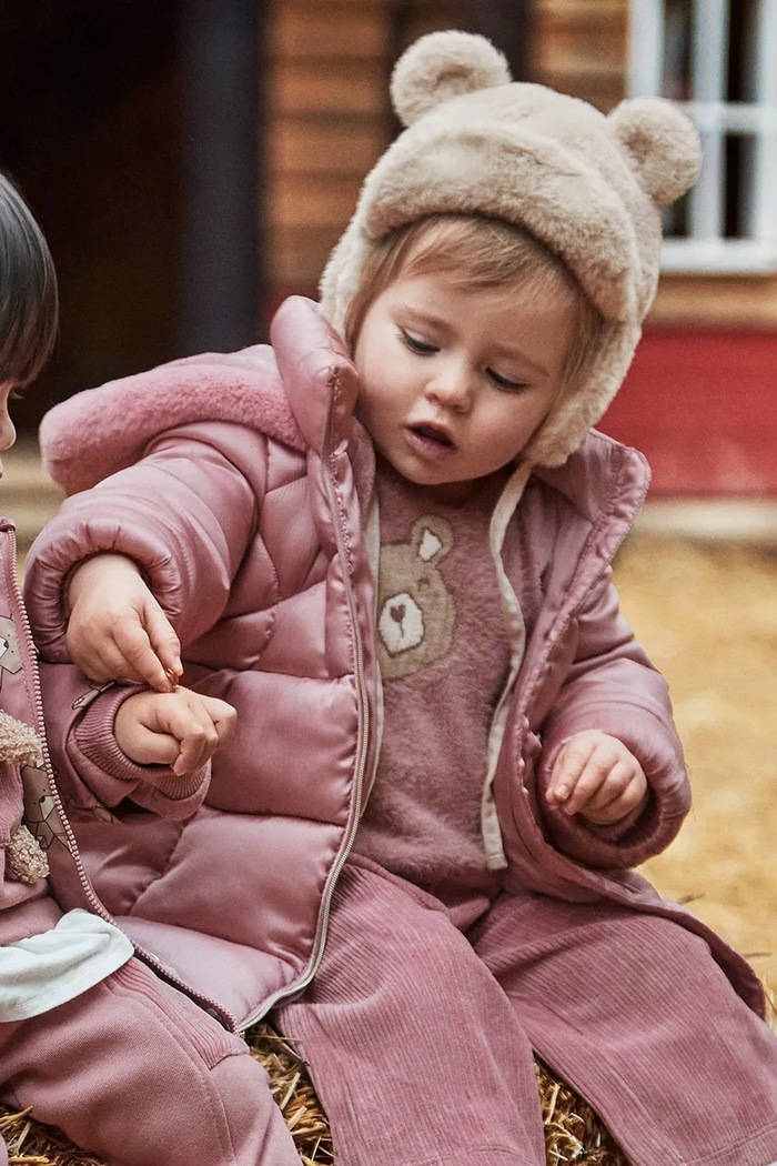 Mayoral geacă bebe cu captuseala roz 2436.4D.Baby.9BYA