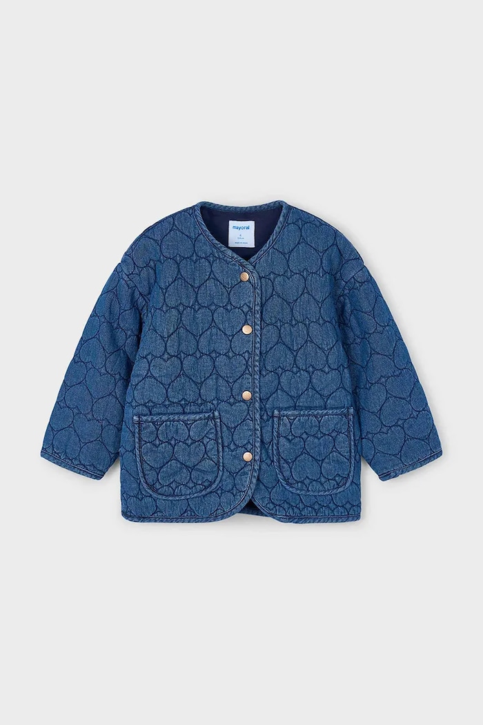 Mayoral giacca jeans bambino/a 4442.6A.Mini.9BYA blu AW25
