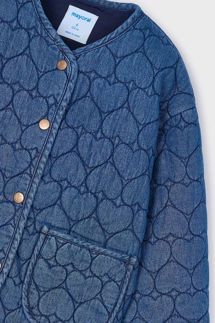 Mayoral giacca jeans bambino/a blu 4442.6A.Mini.9BYA