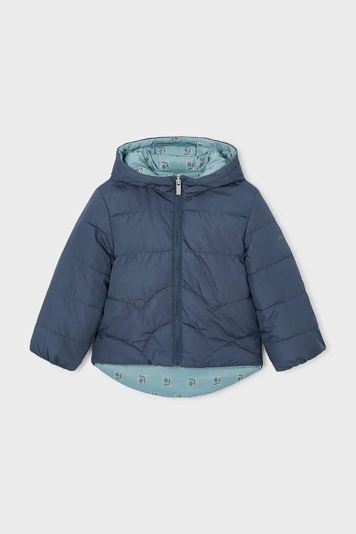 Mayoral kurtka dziecięca dwustronna 4444.6E.Mini.9BYA niebieski AW25