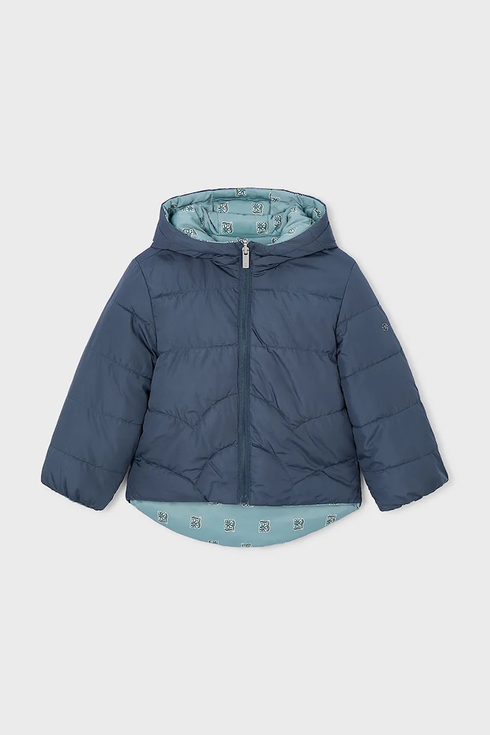 Mayoral kurtka dziecięca dwustronna 4444.6E.Mini.9BYA niebieski AW25