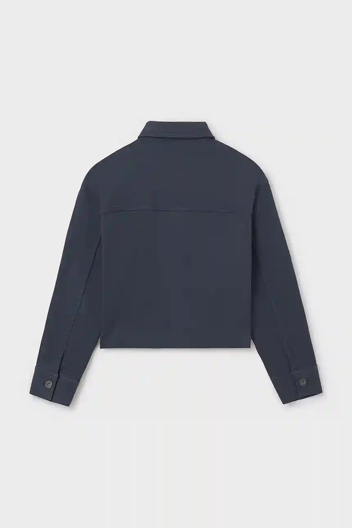 Djevojčice Dječja traper jakna Mayoral 7198.8G.Junior.9BYA plava