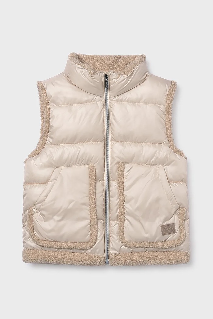Mayoral Vestă copii bej 7322.8K.Junior.9BYA