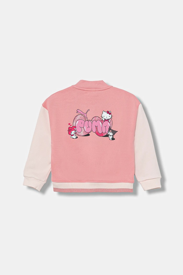 Puma Bluză copii PUMA X HELLO KITTY & FRIENDS Bomber Jacket FL roz 632394