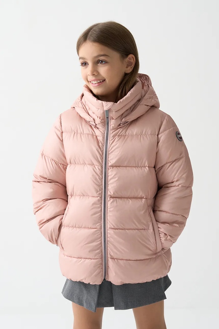 Dětská péřová bunda Colmar DELUXE s podšívkou růžová 3452A.2YO.154.172