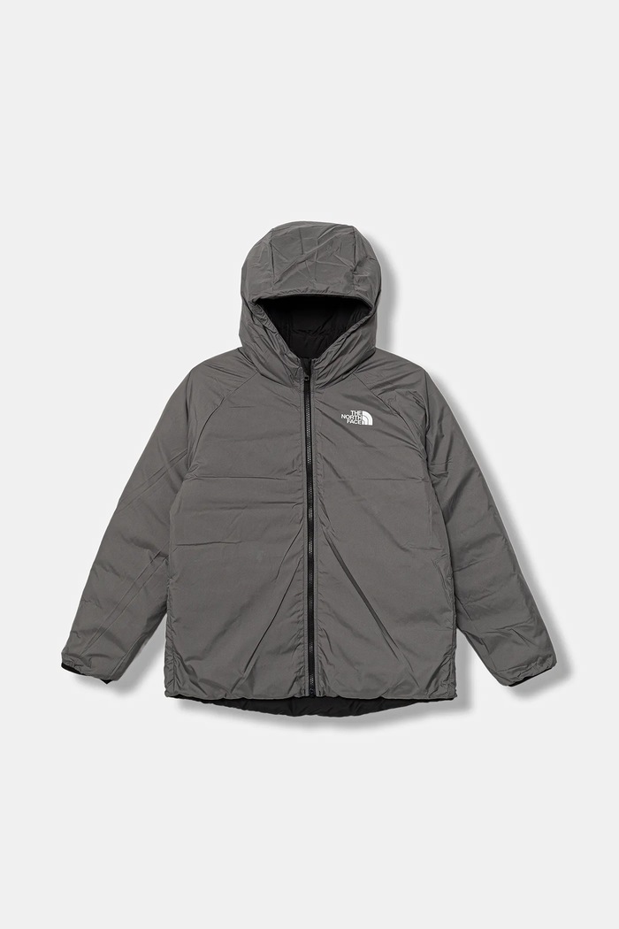 The North Face Детско яке с две лица The North Face G REVERSIBLE PERRITO HOODED JACKET NF0A88UEWOO1 черен AW25