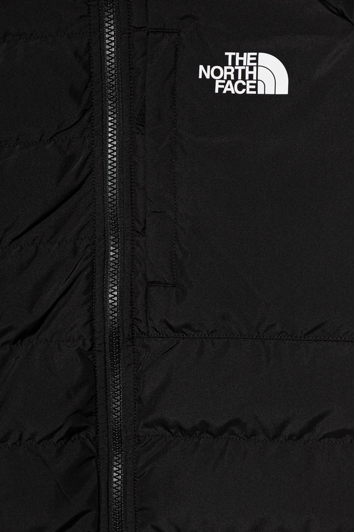 Детско яке с две лица The North Face G REVERSIBLE PERRITO HOODED JACKET The North Face NF0A88UEWOO1 черен