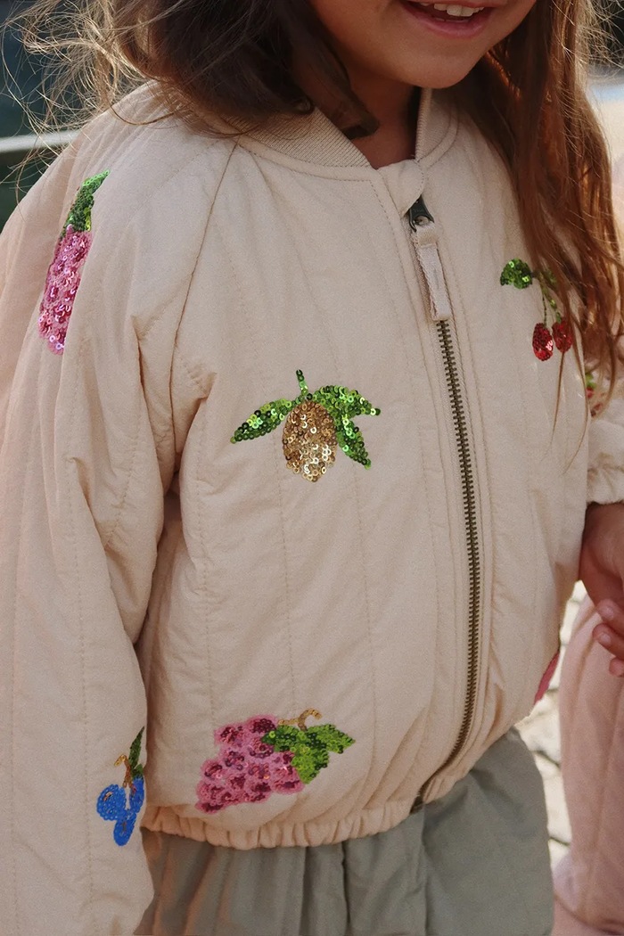 Konges Sløjd Geacă JUNO SEQUIN BOMBER JACKET KS103490.9BYA