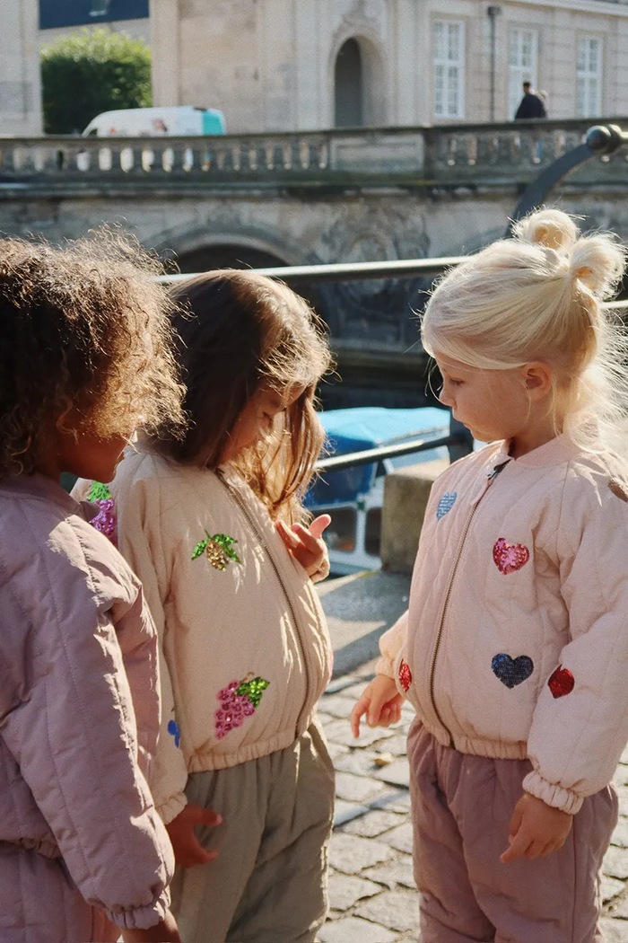 Konges Sløjd Geacă JUNO SEQUIN BOMBER JACKET KS103490.9BYA
