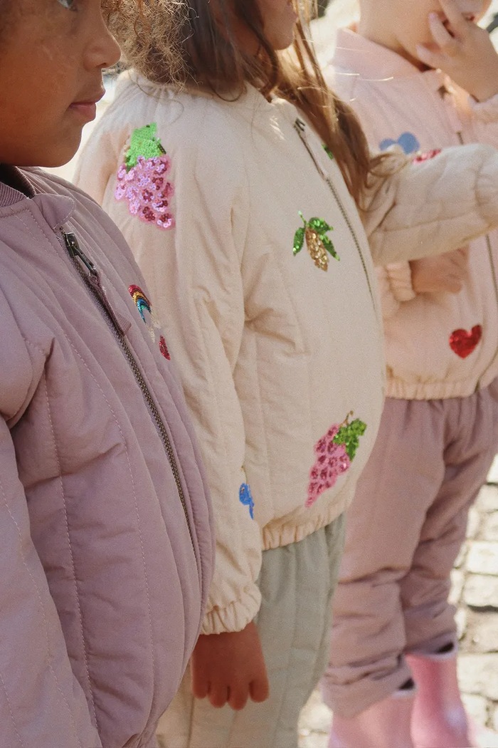 Konges Sløjd Geacă JUNO SEQUIN BOMBER JACKET KS103490.9BYA