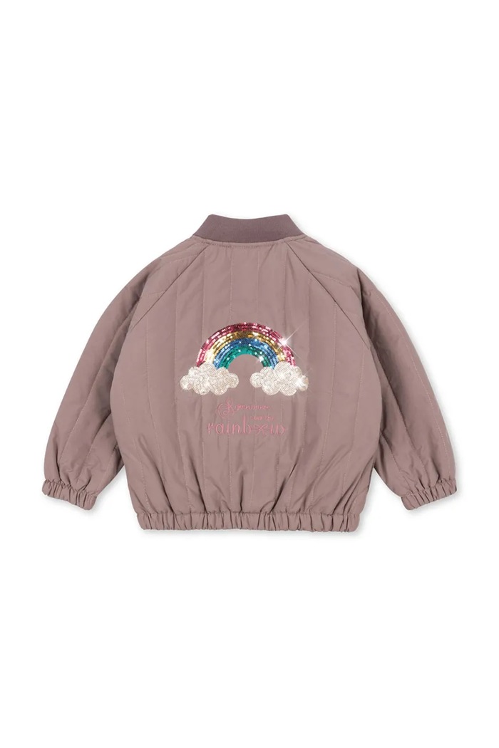 Fete Konges Sløjd Geacă JUNO SEQUIN BOMBER JACKET KS103490.9BYA roz
