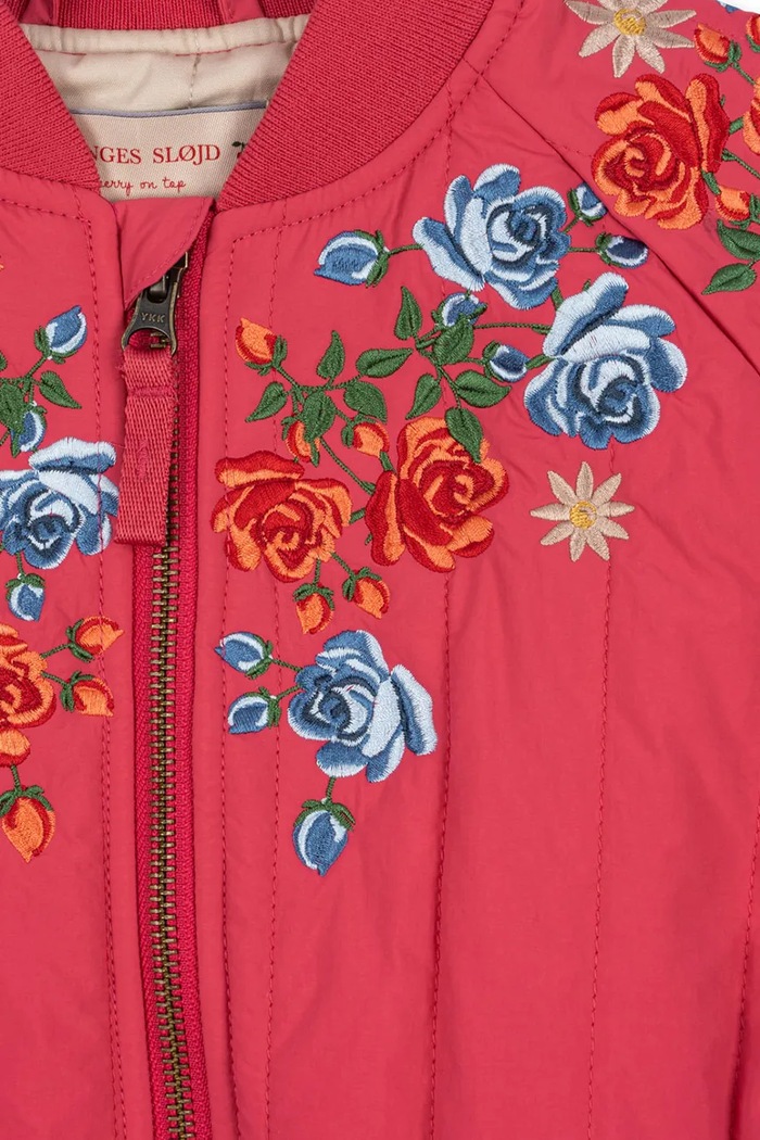 Konges Sløjd geacă bomber pentru copii JUNO BOMBER JACKET KS103484.G.9BYA roz