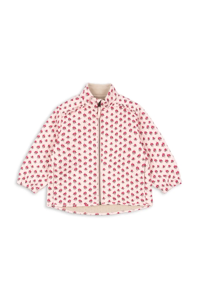 Konges Sløjd kurtka dziecięca THERMO FRILL JACKET GRS KS103545.9BYA różowy AW25