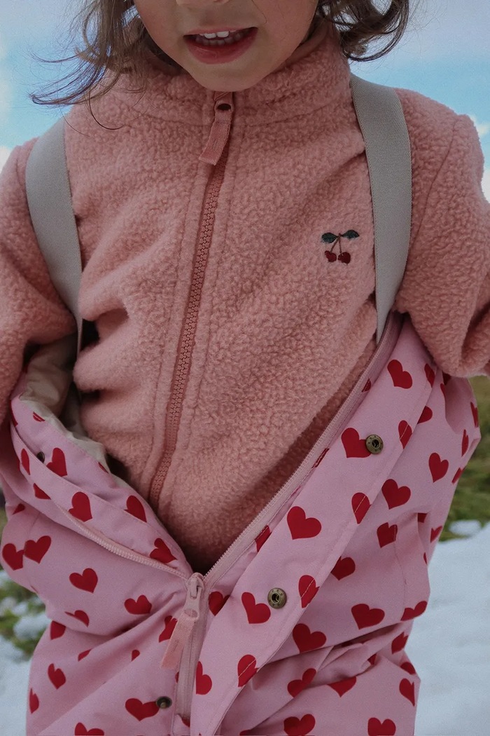 Konges Sløjd bluza dziecięca THERMY FLEECE JACKET GRS KS103548.G.9BYA